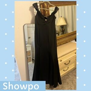 Showpo Elegant Black Dress